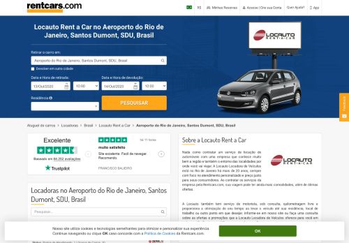 
                            9. Locauto Rent a Car no Aeroporto do Rio de Janeiro, Santos Dumont ...