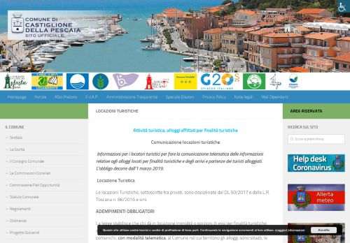 
                            6. Locazioni Turistiche – Novità 2018 – Comune di Castiglione della ...