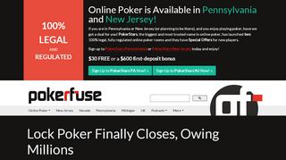 
                            1. Lock Poker Finally Closes, Owing Millions - Pokerfuse