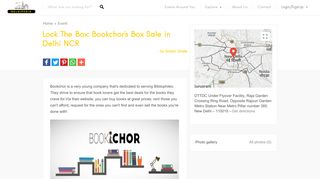 
                            9. Lock The Box: Bookchor's Box Sale in Delhi NCR - Delhipedia