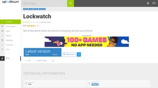 
                            4. Lockwatch 3.4.0 for Android - Download