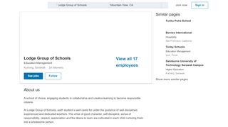 
                            9. Lodge Group of Schools | LinkedIn