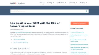 
                            11. Log email in your CRM with the BCC or forwarding address