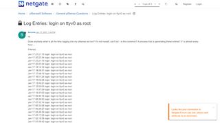 
                            8. Log Entries: login on ttyv0 as root | Netgate Forum