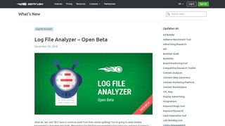 
                            8. Log File Analyzer – Open Beta | SEMrush