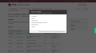 
                            13. Log file list - Deep Security - Trend Micro Success