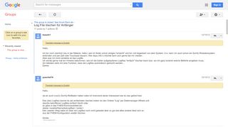 
                            4. Log File löschen für Anfänger - Google Groups