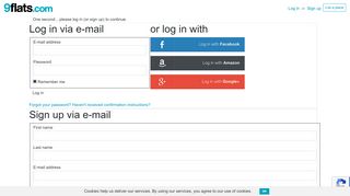 
                            12. Log in - 9Flats