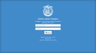 
                            12. Log in · AAL Online Admin