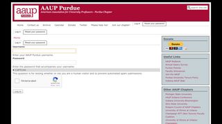
                            4. Log in | AAUP Purdue