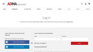 
                            12. Log in | ADMA