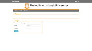 
                            5. Log-In - Admission - UIU