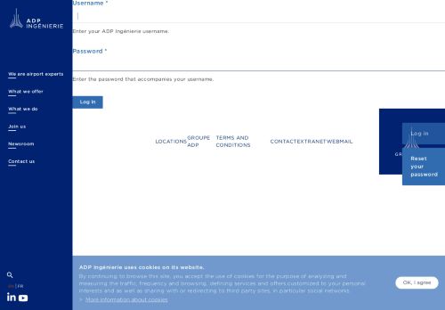 
                            6. Log in | ADP Ingénierie