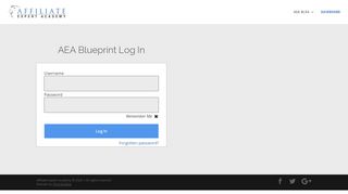 
                            13. Log In - Affiliate Expert Academy