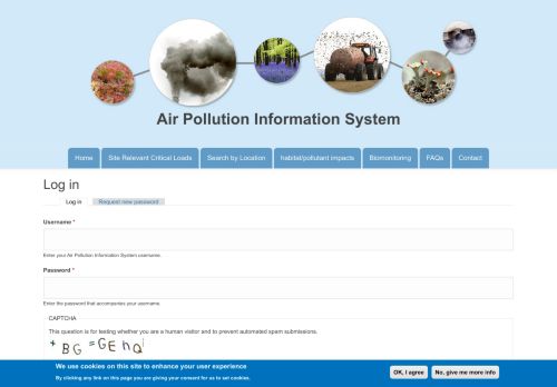 
                            12. Log in | Air Pollution Information System