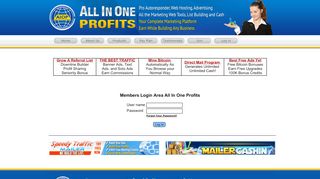 
                            1. Log in - All In One Profits