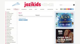 
                            1. Log in and edit your advert |Jozikids