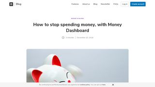 
                            12. Log in and get a tenner - Money Dashboard