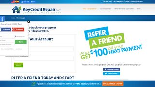 
                            5. Log In and Keep Track of Your Credit Repair Progress | Key Credit ...