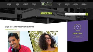 
                            3. Log in and Learn! Online College Courses at RVCC | Raritan Valley ...