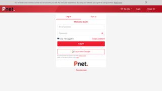 
                            12. Log in and register with PNet. Personalise your profile and add your ...