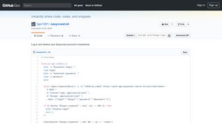 
                            2. Log-in and retrieve your Easynvest account's investments · GitHub