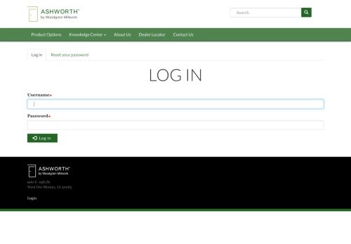 
                            3. Log in | Ashworth - Ashworth Doors