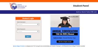 
                            1. LOG IN - Asian College of Teachers