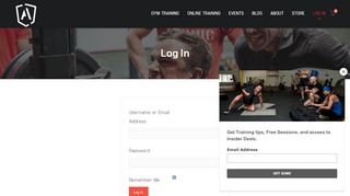 
                            12. Log In – Atomic Athlete