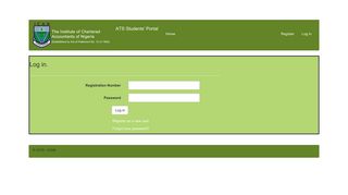 
                            11. Log in - ATS Students' Portal - ICAN