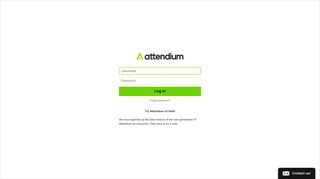 
                            1. Log in | Attendium