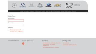 
                            8. Log in - Autoland PPAT GmbH