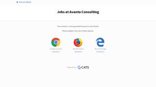 
                            3. Log In | Avanta Consulting