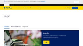 
                            1. Log in - Aviva Singapore