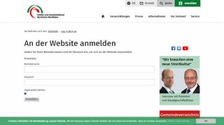 
                            3. Log-In Back up – Kommunen in NRW