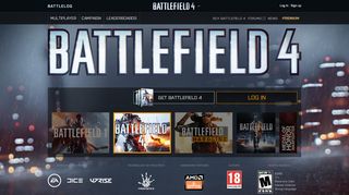 
                            3. Log in - Battlelog / Battlefield 4