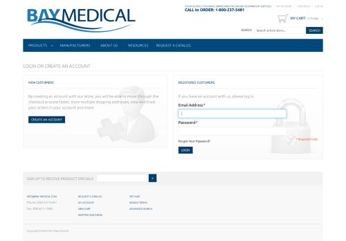 
                            6. Log In - Bay Medical