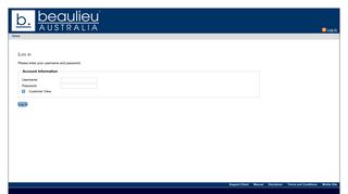 
                            6. Log In - Beaulieu Connect