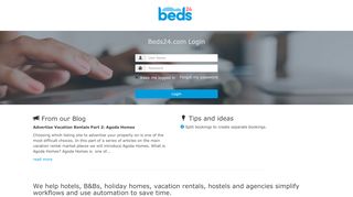 
                            6. Log in - Beds24