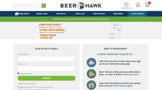 
                            13. Log In - Beer Hawk