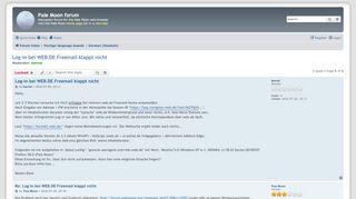 
                            5. Log-in bei WEB.DE Freemail klappt nicht - Pale Moon forum