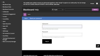 
                            5. Log in | Blackboard Help