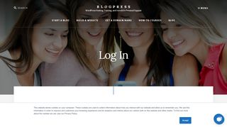 
                            1. Log In - BlogPress