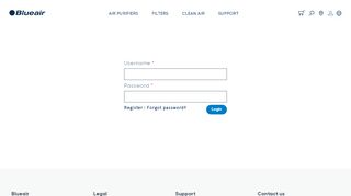 
                            9. Log In - Blueair