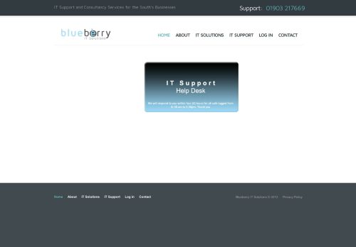 
                            12. Log in - Blueberry IT Solutions - IT Support, Servers, Back up, Security ...