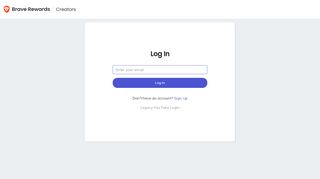 
                            1. Log In - Brave Rewards