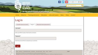 
                            4. Log in | British Society of Soil Science