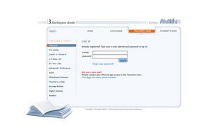 
                            2. Log in - Burlington Books Online
