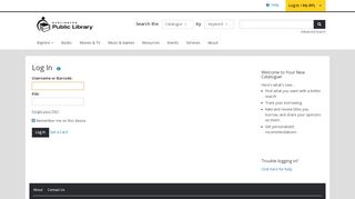 
                            4. Log In | Burlington Public Library | BiblioCommons