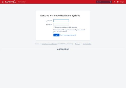 
                            6. Log in - Cambio Healthcare Systems